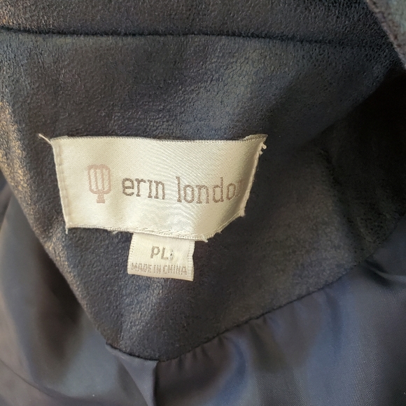 Erin London large petite jacket. Navy blue. - Picture 5 of 7